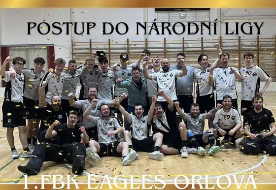 1. FBK Eagles Orlová je v Národní lize!!!