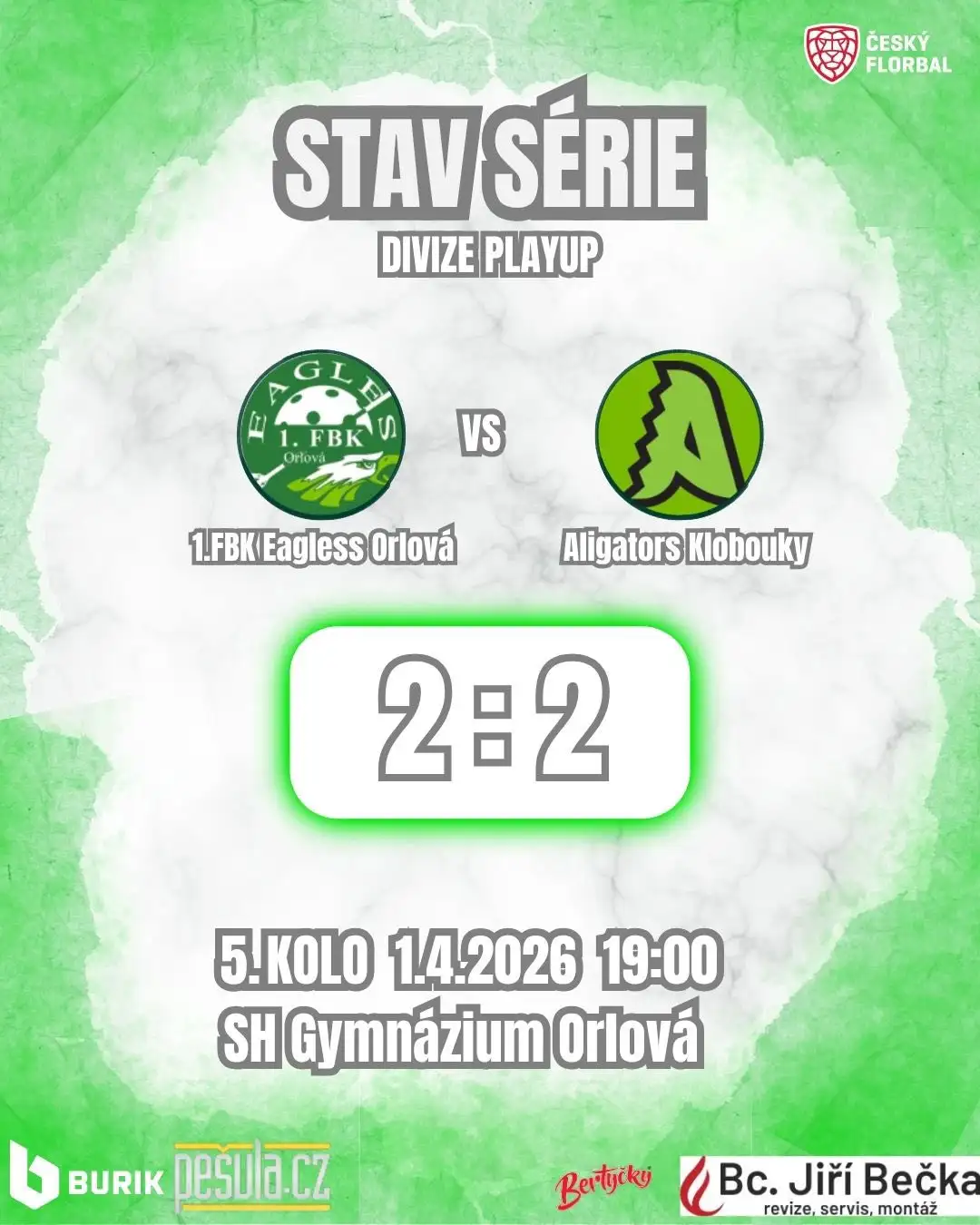 Čeká nás florbal, který zvedne diváky ze sedadel.