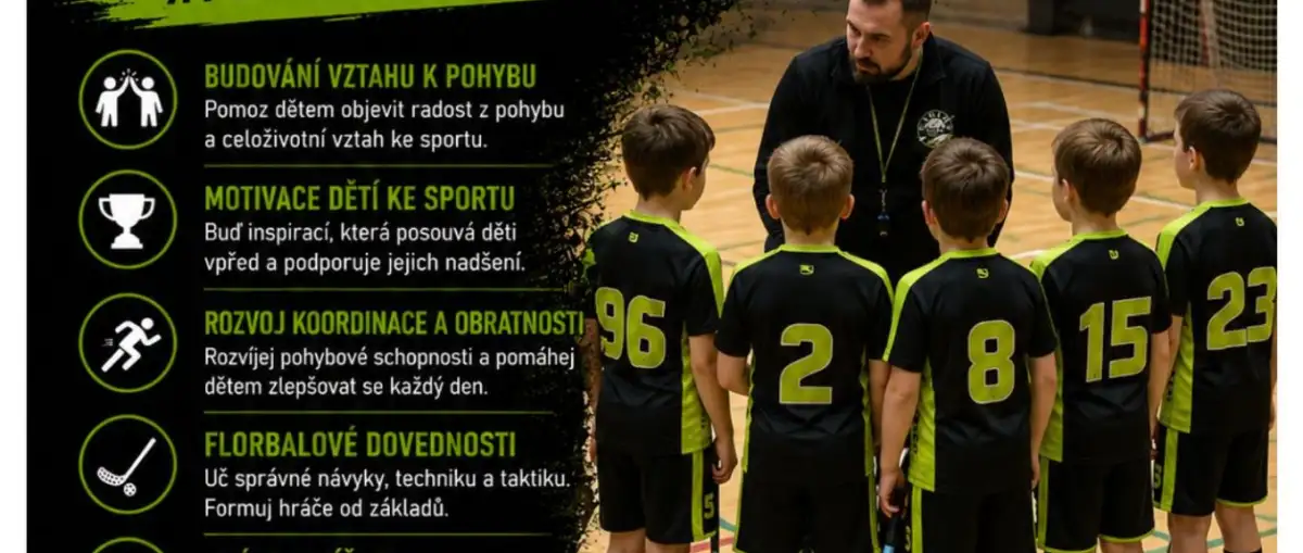 Hledáme florbalového trenéra mládeže